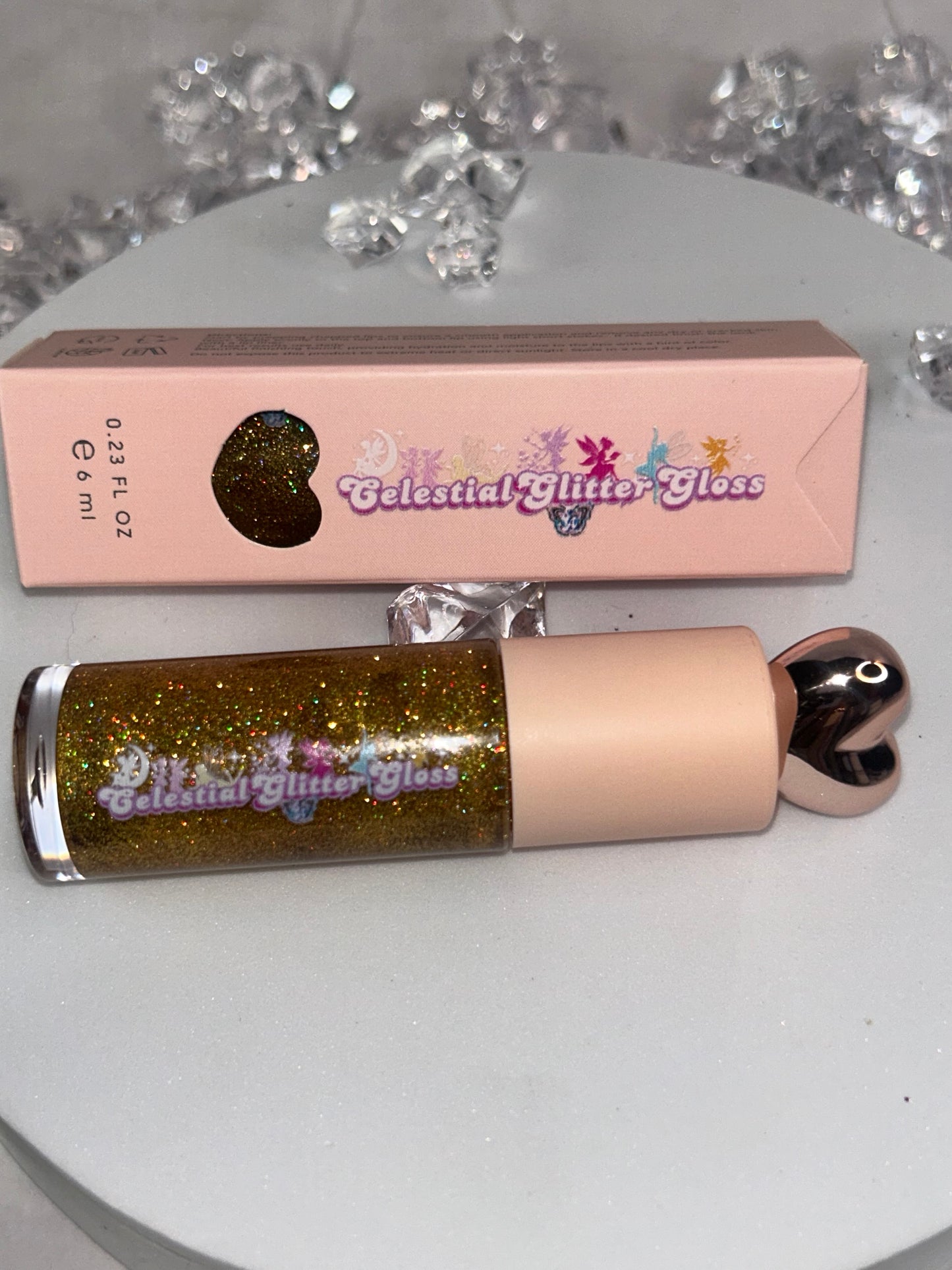 Celestial Glitter Lipgloss - MariGold