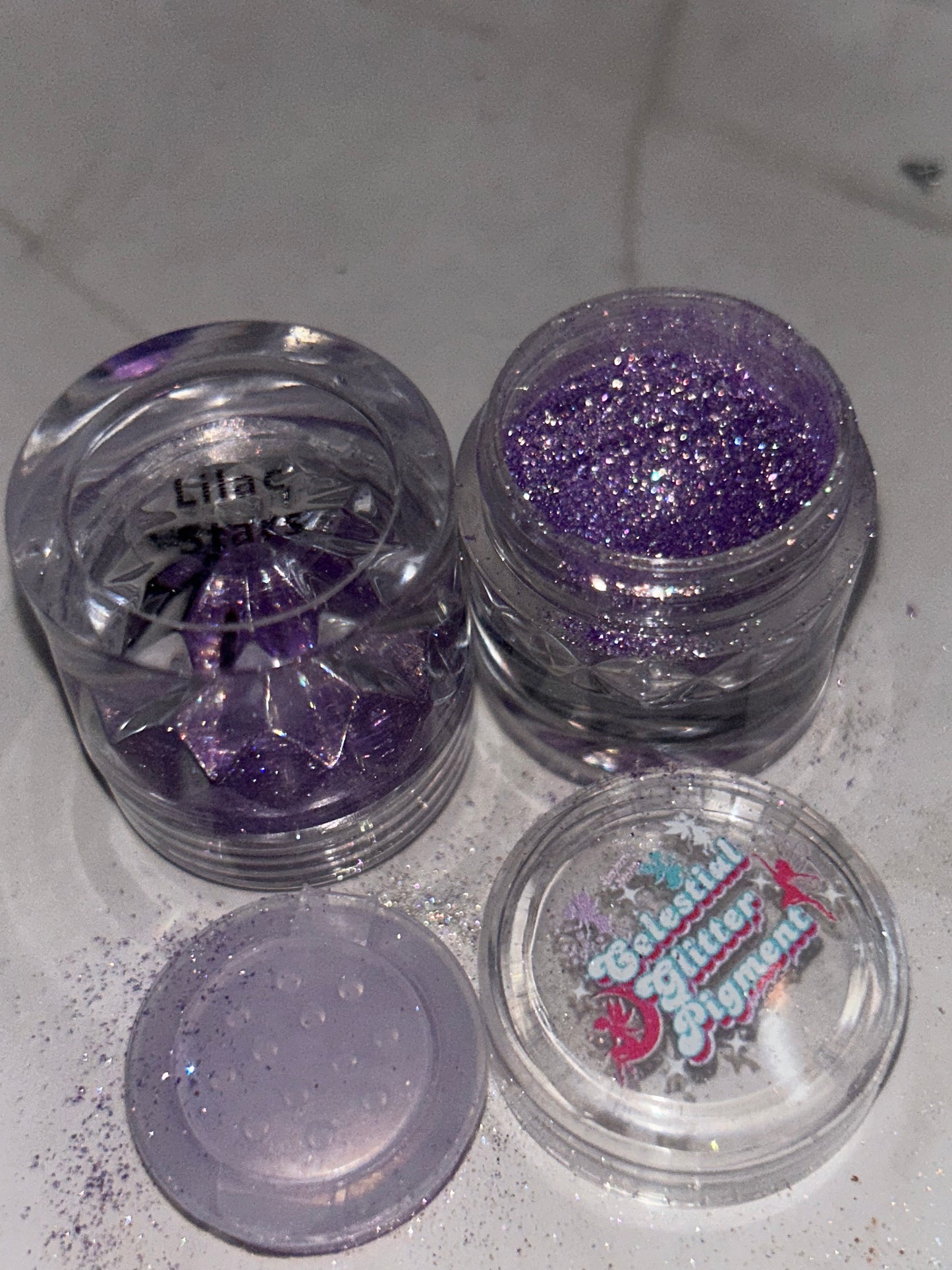 Lilac Stars - Celestial Glitter Pigment