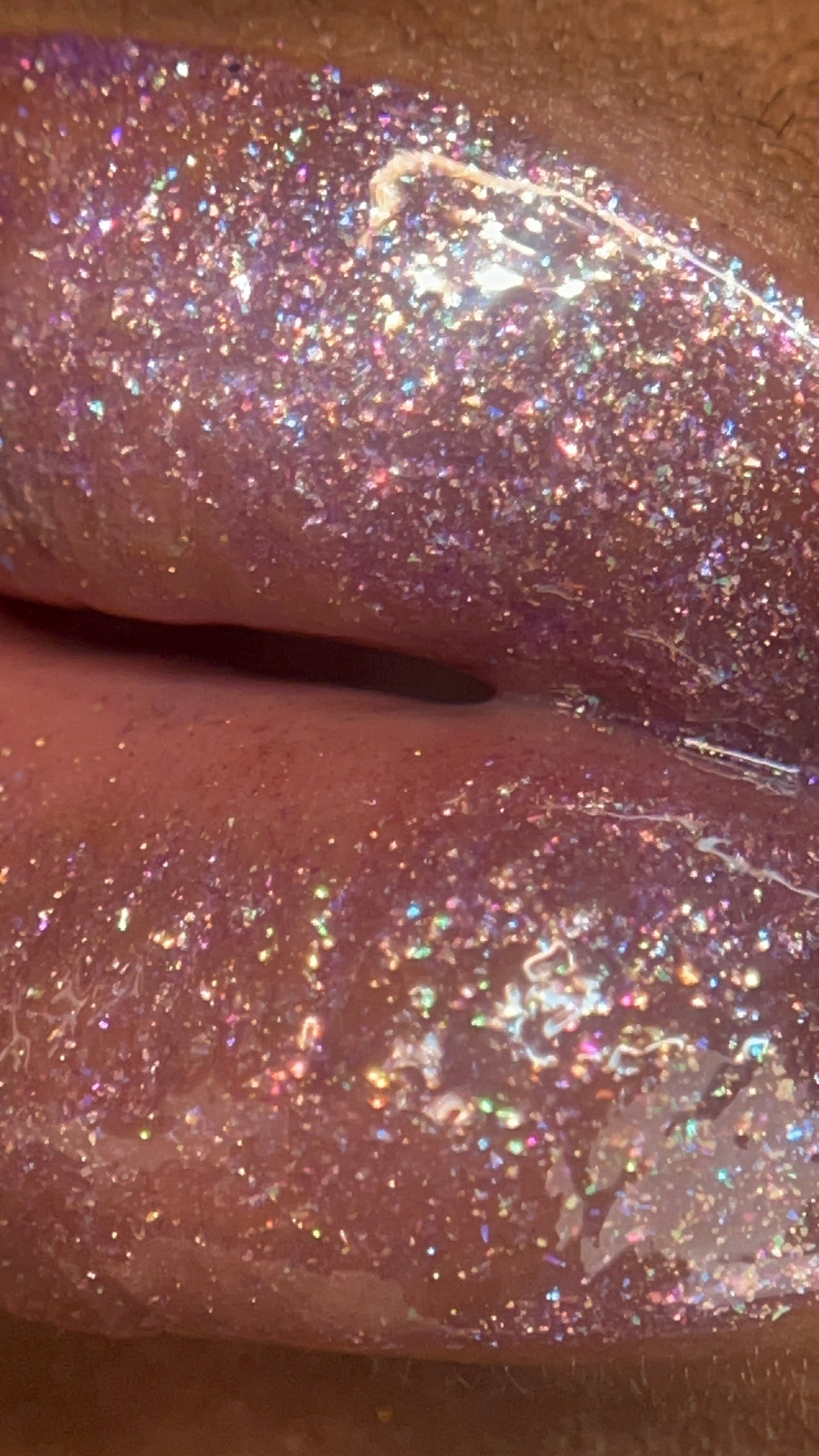 Celestial Glitter Lipgloss - Plumeria