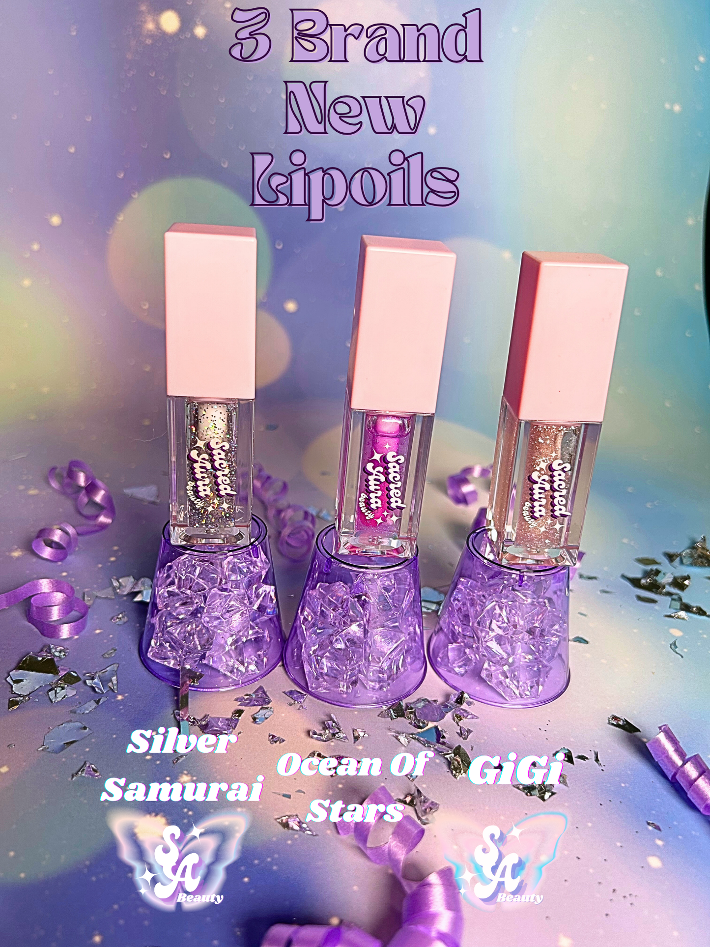 Cosmic Aura Glitter Lipoils