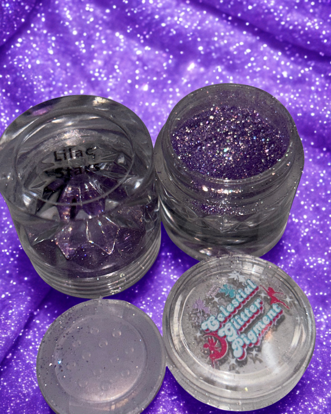 Lilac Stars - Celestial Glitter Pigment